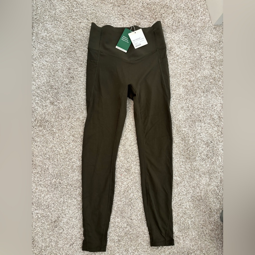 HALARA Ultrasculpt Olive Green High-Waist Leggings